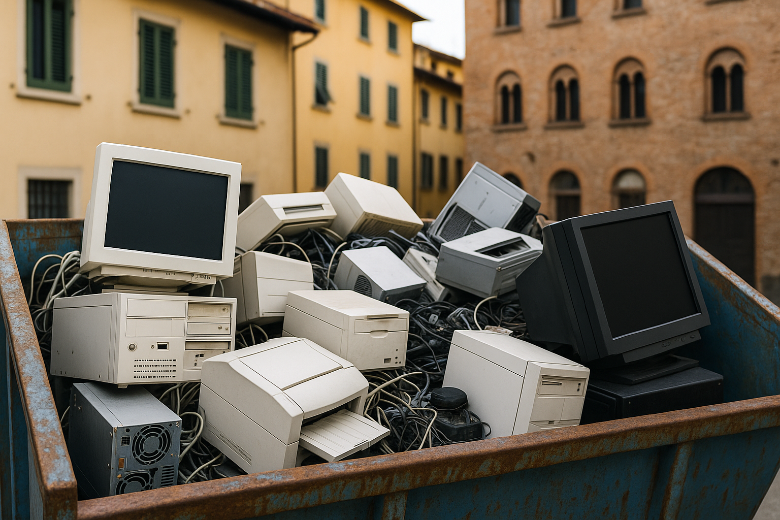 smaltimento rifiuti elettronici Firenze
